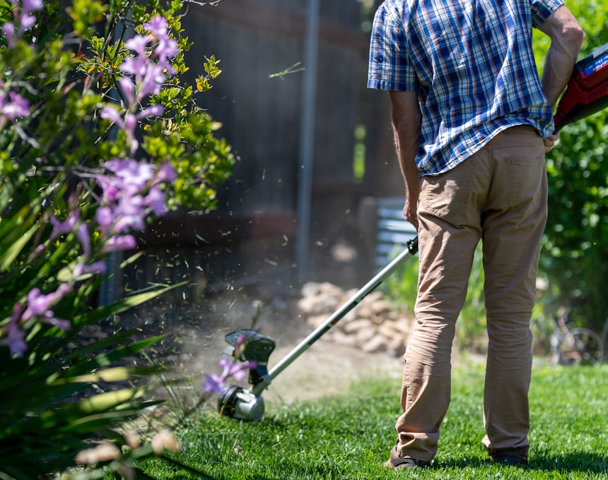 Lawn mowing service